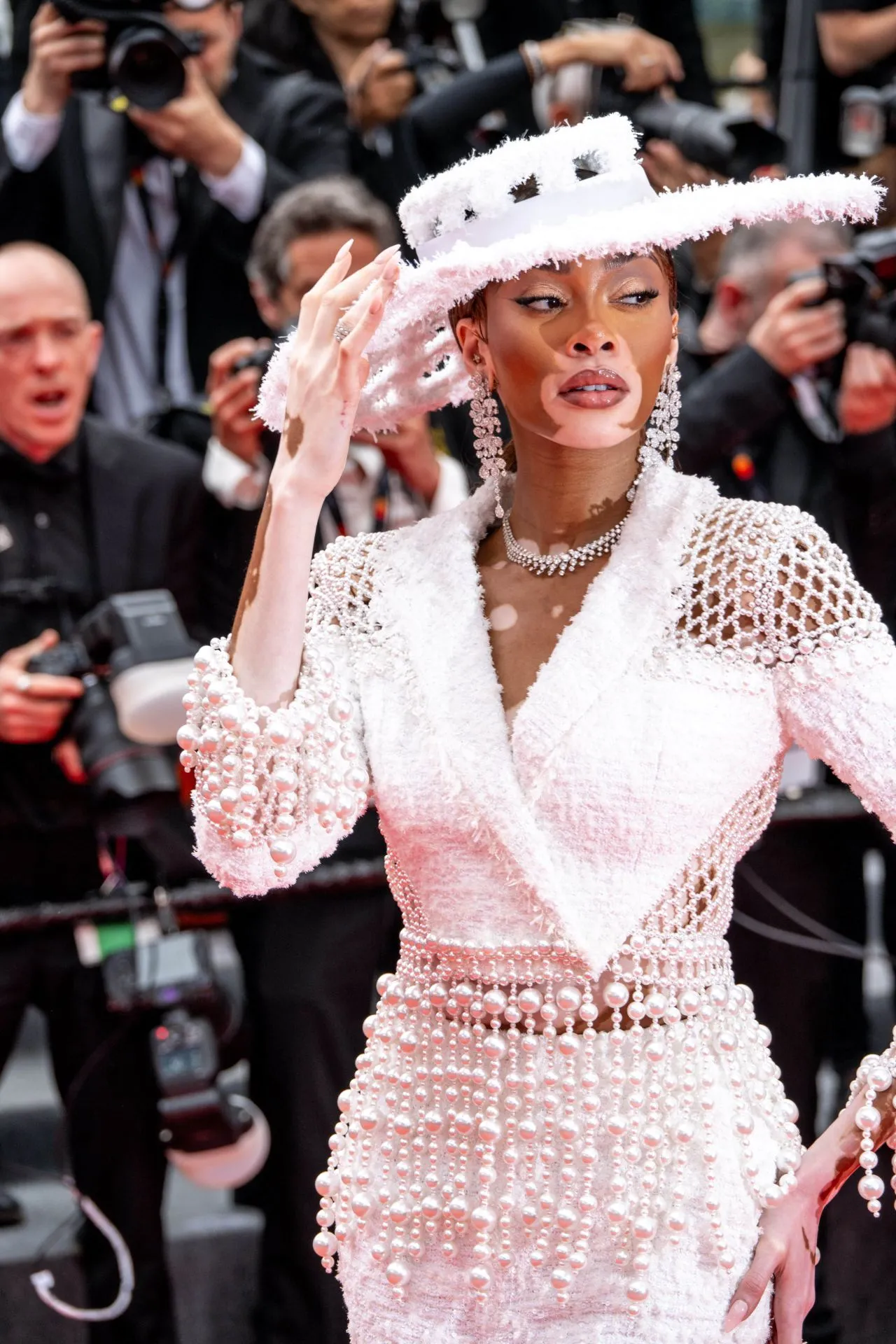 WINNIE HARLOW AT THE APPRENTICE PREMIERE AT CANNES FILM FESTIVAL